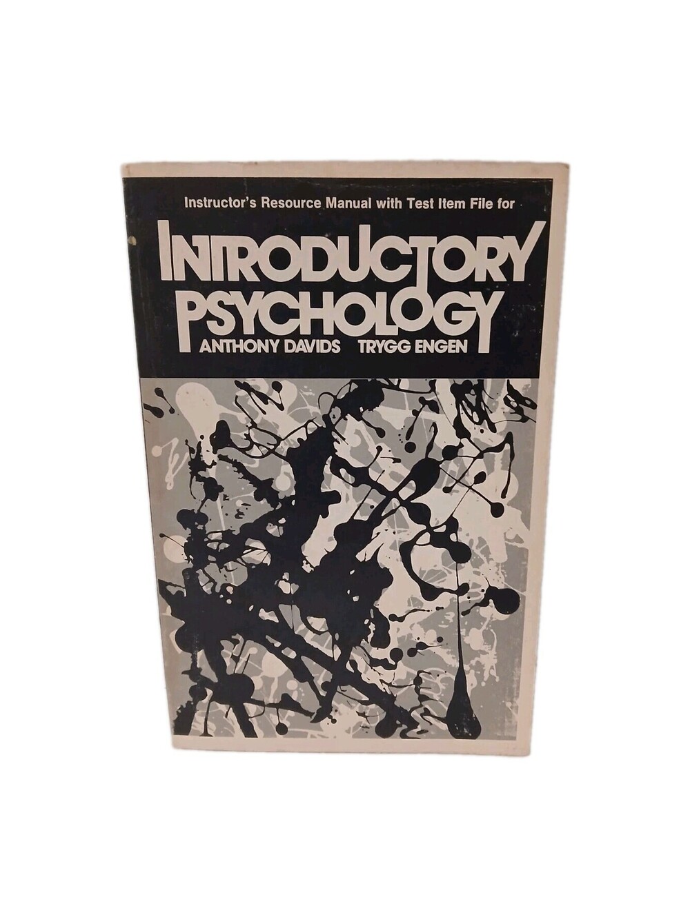 Introductory Psychology Anthony Davids Trygg Engen Paperback 1975